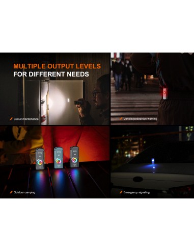 Linterna Fenix E06R (Color gris) - 700 lúmenes