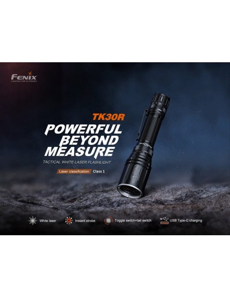 Linterna táctica Fénix TK30R - 500 lúmenes