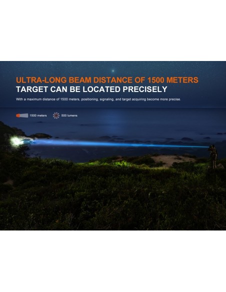 Linterna táctica Fénix TK30R - 500 lúmenes