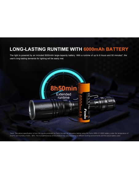 Linterna táctica Fénix TK30R - 500 lúmenes