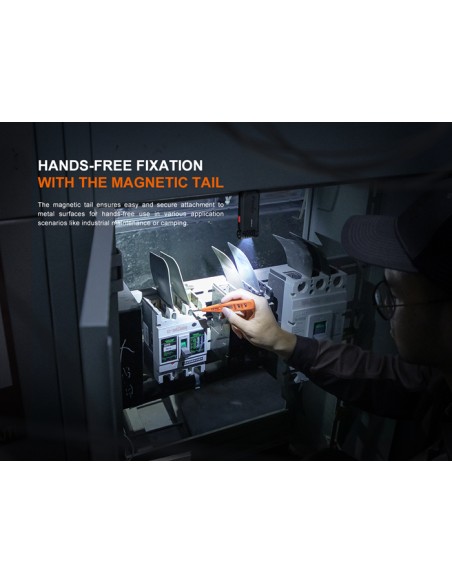 Linterna multiusos Fenix SW05R-RED - 150 lúmenes