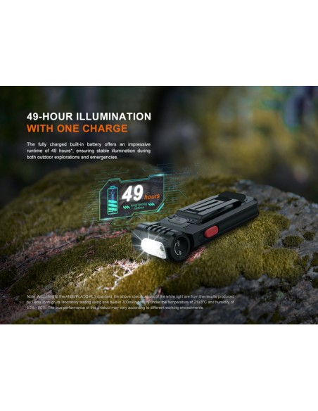 Linterna multiusos Fenix SW05R-RED - 150 lúmenes