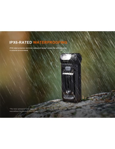 Linterna multiusos Fenix SW05R-RED - 150 lúmenes