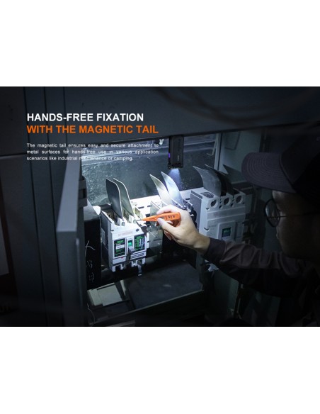 Linterna multiusos Fenix SW05R-UV - 150 lúmenes