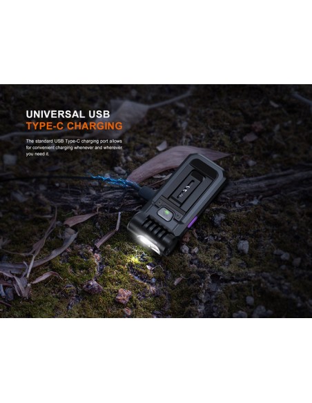 Linterna multiusos Fenix SW05R-UV - 150 lúmenes