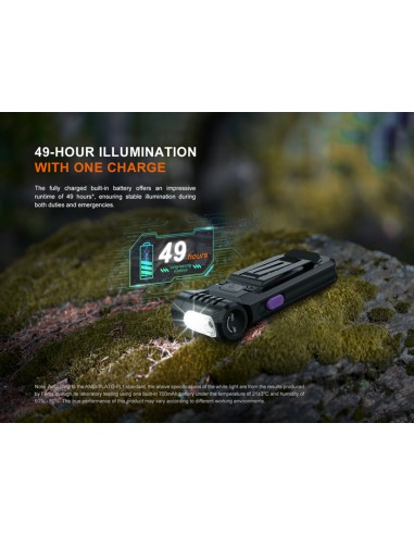 Linterna multiusos Fenix SW05R-UV - 150 lúmenes