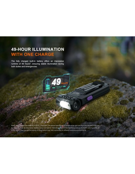 Linterna multiusos Fenix SW05R-UV - 150 lúmenes