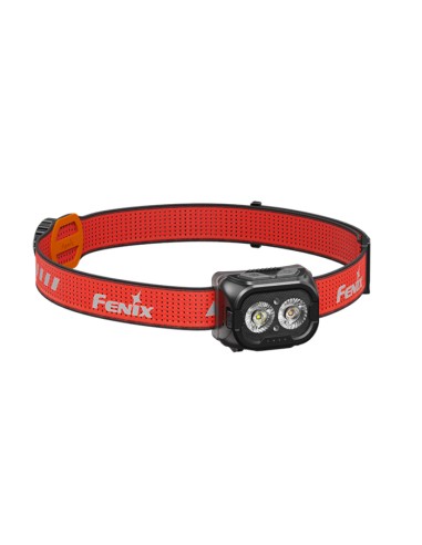 Frontal Fenix HL18R-T V2.0 Color Rojo - 800 lumenes. Recargable para Trailrunning