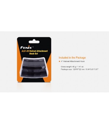 Accesorio Fénix 4 ganchos para fijación frontales al casco