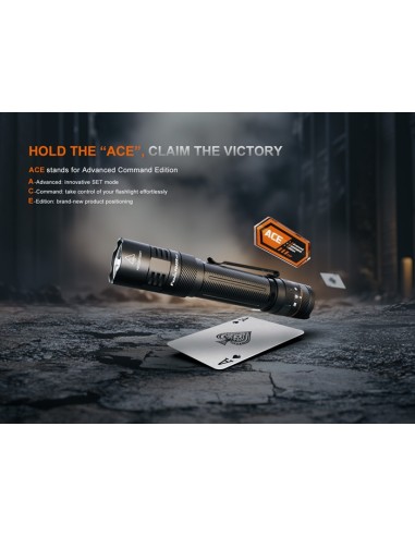 Fénix PD45R ACE - 3200 lúmenes - Linterna táctica multimodal