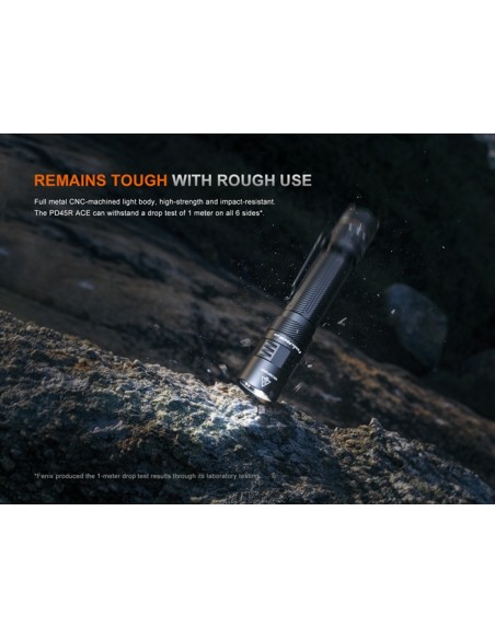 Fénix PD45R ACE - 3200 lúmenes - Linterna táctica multimodal