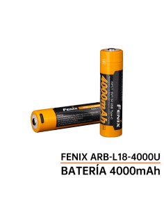 Fenix ARB-L18-4000U - 4000 mAh Recargable USB Tipo C