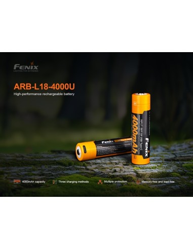Fenix ARB-L18-4000U - 4000 mAh Recargable USB Tipo C