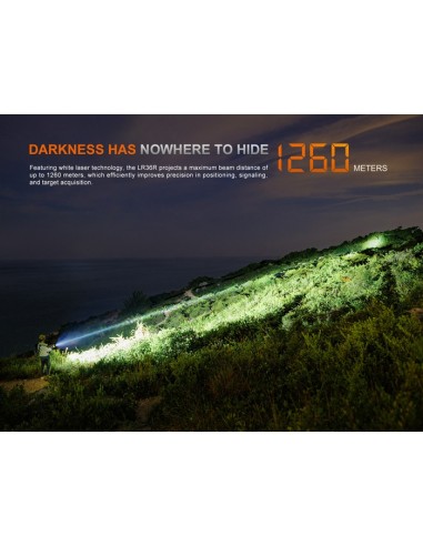 Linterna Fénix LR36R Super Brillante - 10.000 lúmenes