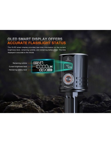 Linterna Fénix LR36R Super Brillante - 10.000 lúmenes