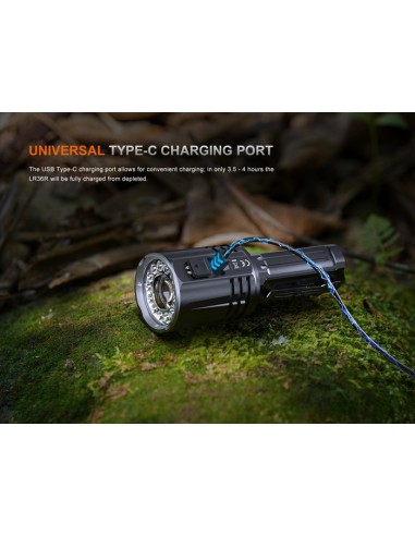 Linterna Fénix LR36R Super Brillante - 10.000 lúmenes