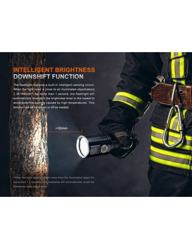 Linterna Fénix LR36R Super Brillante - 10.000 lúmenes