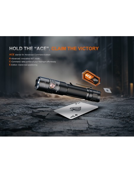 Fénix PD35R ACE - 20000 lúmenes - Linterna táctica multimodal