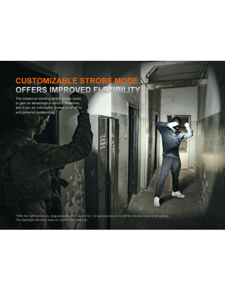 Fénix PD35R ACE - 20000 lúmenes - Linterna táctica multimodal