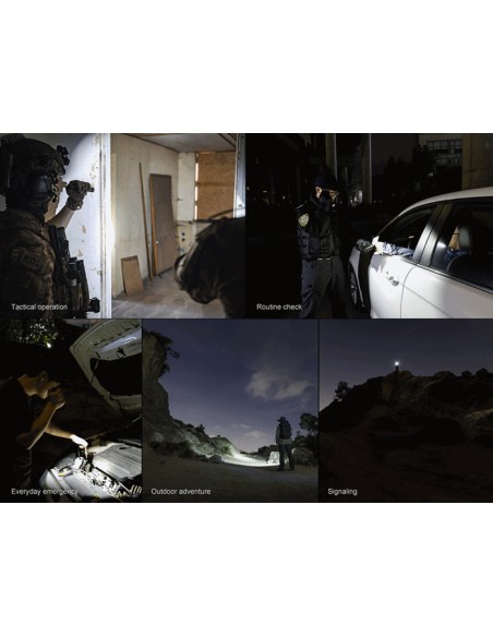 Fénix PD35R ACE - 20000 lúmenes - Linterna táctica multimodal