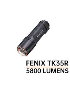 Linterna táctica Fénix TK35R - 5800 lúmenes con luz UV - Recargable USB Tipo C