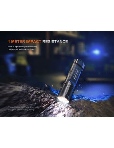 Linterna táctica Fénix TK35R - 5800 lúmenes con luz UV - Recargable USB Tipo C