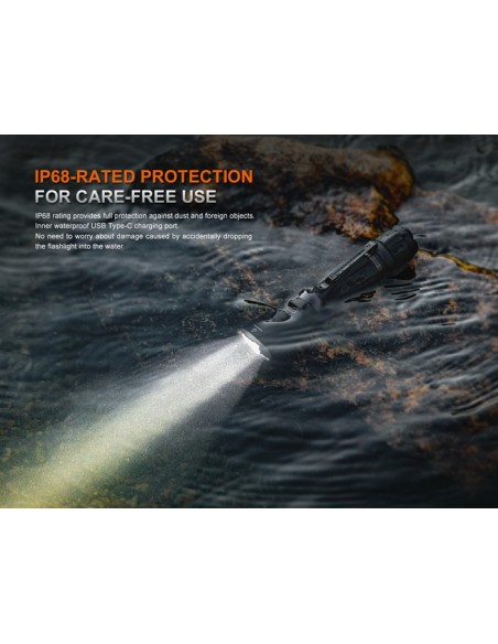 Linterna táctica Fénix TK21R - 3600 lúmenes con doble interruptor