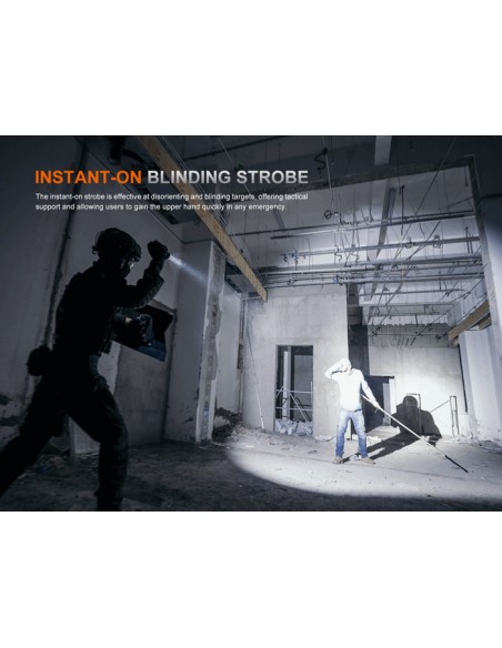 Linterna táctica Fénix TK21R - 3600 lúmenes con doble interruptor