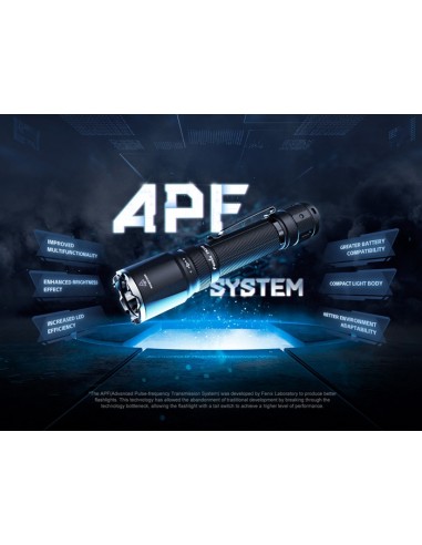 Linterna táctica Fénix TK21R - 3600 lúmenes con doble interruptor