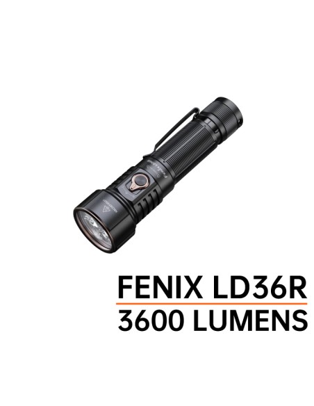 Linterna Multicolor Fénix LD36R - 3600 lúmenes