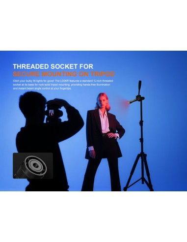 Linterna Multicolor Fénix LD36R - 3600 lúmenes