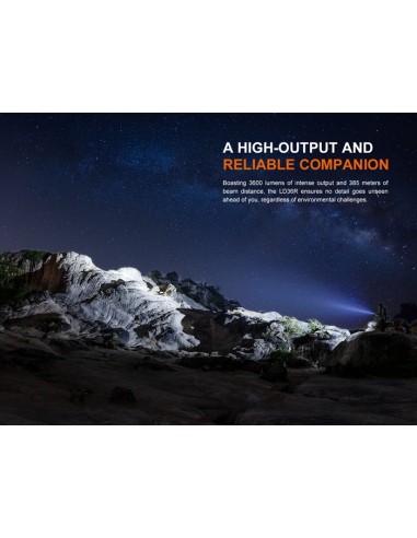 Linterna Multicolor Fénix LD36R - 3600 lúmenes