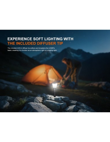 Linterna Multicolor Fénix LD36R - 3600 lúmenes