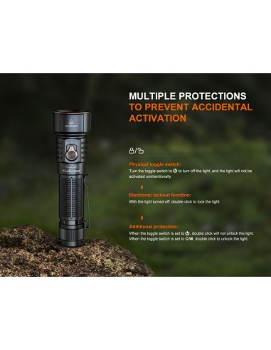 Linterna Multicolor Fénix LD36R - 3600 lúmenes