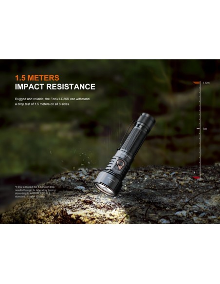 Linterna Multicolor Fénix LD36R - 3600 lúmenes