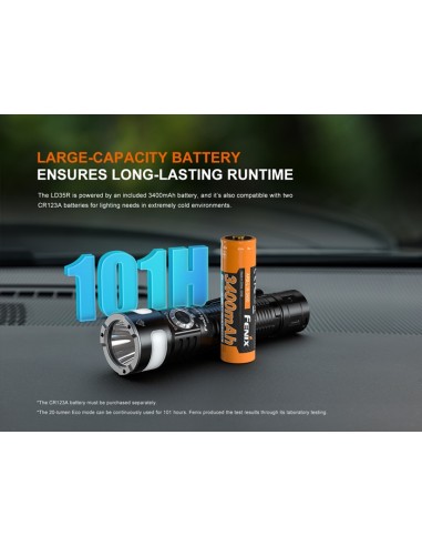 Linterna Multicolor Fénix LD35R - 1800 lúmenes