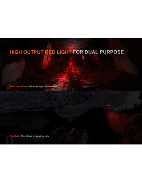 Linterna Fénix LR35R PRO - 10.000 lúmenes (Color negro)