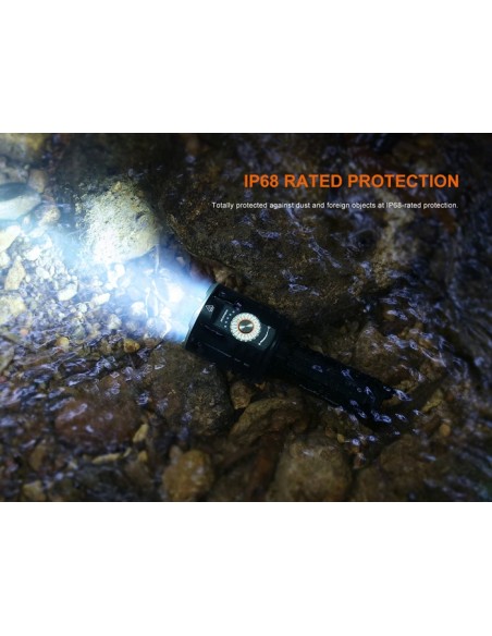 Linterna Fénix LR35R PRO - 10.000 lúmenes (Color negro)