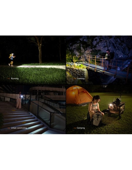 Linterna frontal Fénix HL17R Blanca - 500 lúmenes