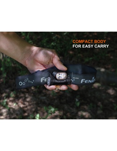 Linterna frontal Fénix HM55R Color negro - 1200 lúmenes