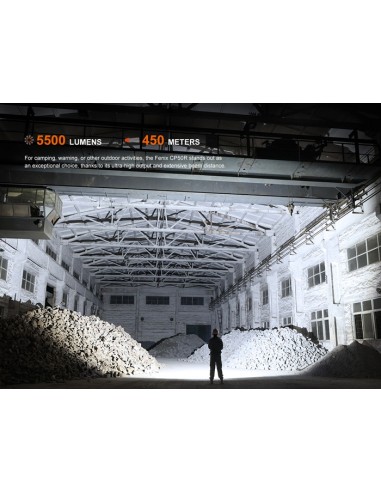 Linterna Profesional Fenix CP50R - 5500 lúmenes