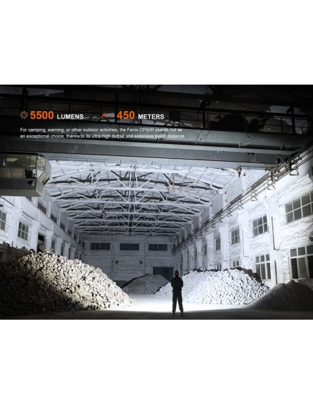 Linterna Profesional Fenix CP50R - 5500 lúmenes