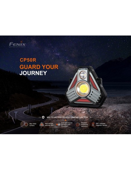 Linterna Profesional Fenix CP50R - 5500 lúmenes