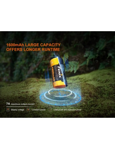 Batería Fenix ARB-L18-1600 - Recargable