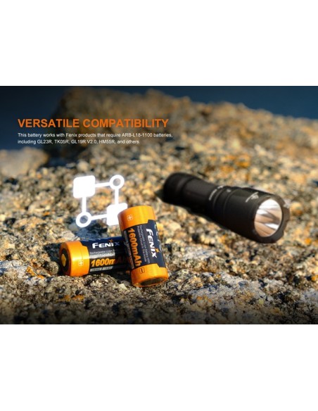 Batería Fenix ARB-L18-1600 - Recargable
