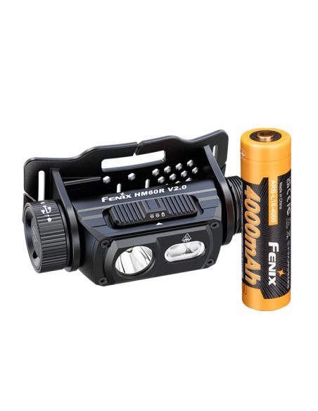 Linterna frontal Fénix HM60R V2.0 - 1600 lúmenes