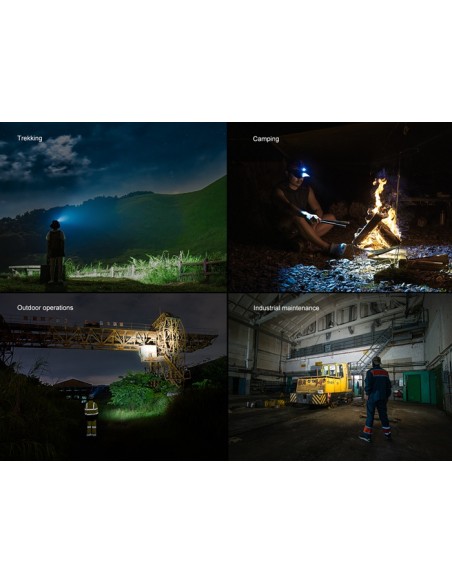 Linterna frontal Fénix HM60R V2.0 - 1600 lúmenes