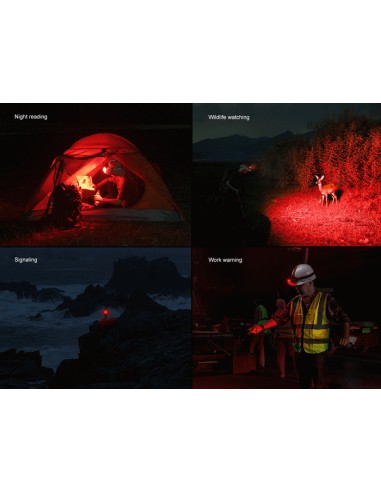 Linterna frontal Fénix HM60R V2.0 - 1600 lúmenes