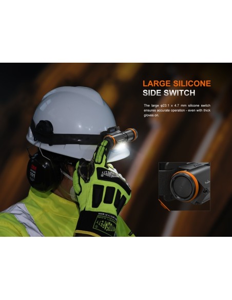 Linterna frontal Fénix WH35RE Intrínsecamente segura - 280 lúmenes