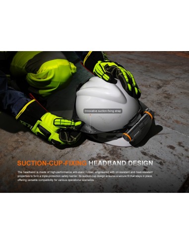 Linterna frontal Fénix WH35RE Intrínsecamente segura - 280 lúmenes